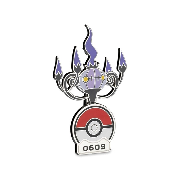 Pokémon - Chandelure - Pokémon Center Gallery Pin Badge