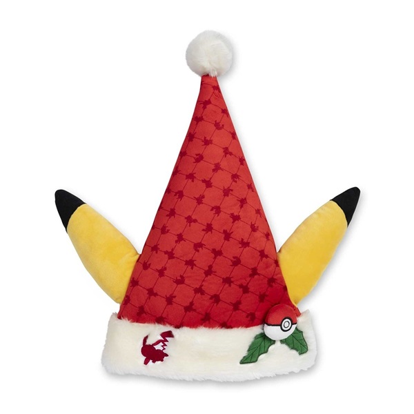 Pokémon - Pikachu - Pokémon Center Holiday Plush Hat (One Size-Adult)