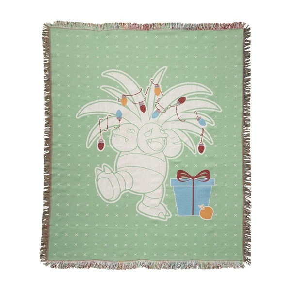 Pokémon - Exeggutor - Pokémon Center Holiday Jacquard Throw Blanket