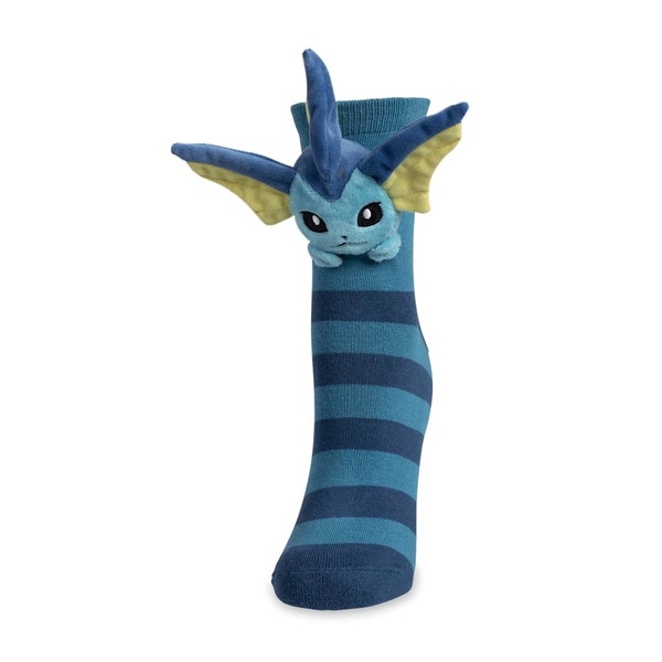Pokémon - Vaporeon - Pokémon Center Mascot Socks (One Size-Adult)