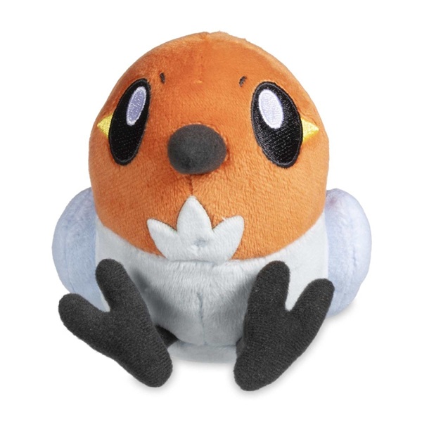 Pokémon: Fletchling (Sitting Cuties) - Pokémon Center Plush/Bamse 10cm