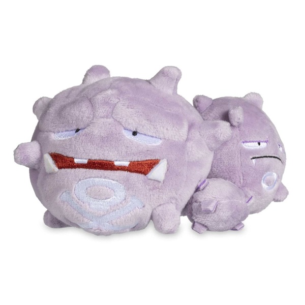 Pokémon: Weezing (Sitting Cuties) - Pokémon Center Plush/Bamse 16cm