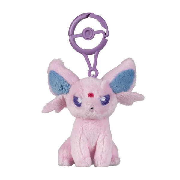 Pokémon: Espeon (Adventure Partners) - Pokémon Center Plush Keychain / Nøglering 8cm