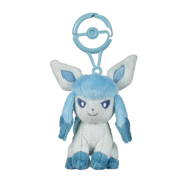 Pokémon: Glaceon (Adventure Partners) - Pokémon Center Plush Keychain / Nøglering 8cm