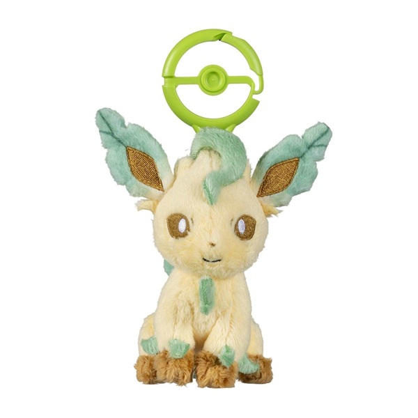 Pokémon: Leafeon (Adventure Partners) - Pokémon Center Plush Keychain / Nøglering 8cm