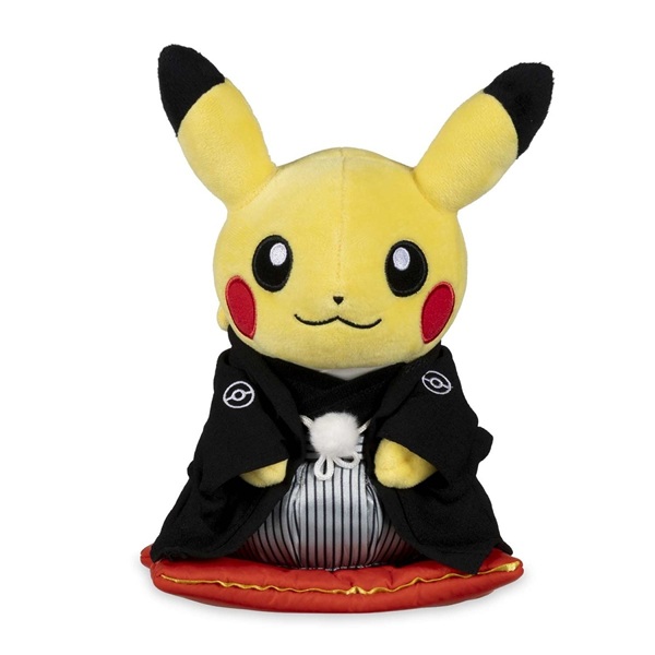 Pokémon: Pikachu Wedding: Wedding Kimono Pikachu (Male) - Pokémon Center Plush/Bamse 23cm