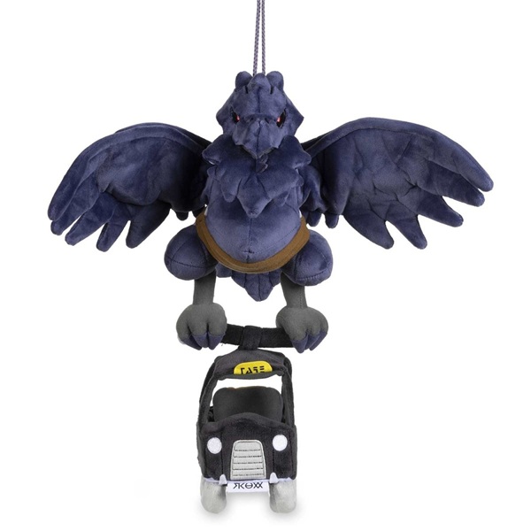 Pokémon: Corviknight Flying Taxi - Pokémon Center Plush/Bamse 44cm