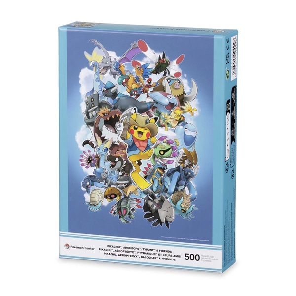 Pokémon Fossil Museum: Pokémon Center Puzzle (500 Pieces)