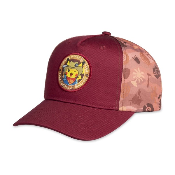 Pokémon Fossil Museum: Excavator Pikachu Hat (One Size-Adult) - Pokémon Center Cap/Kasket