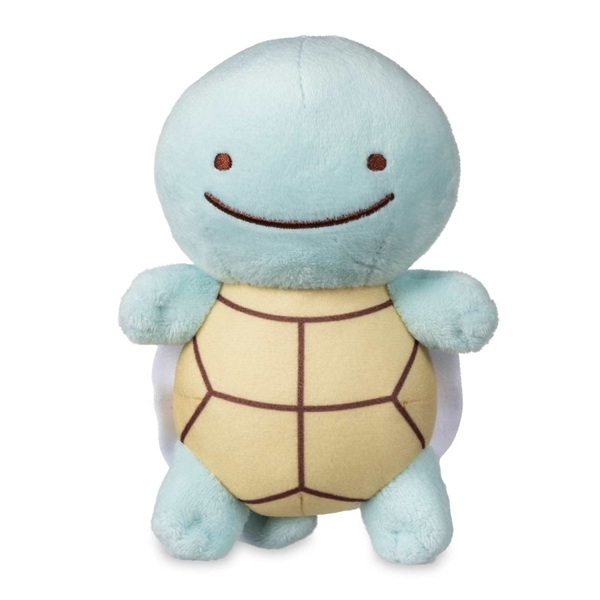 Pokémon - Ditto As Squirtle - Pokémon Center Plush/Bamse 15cm