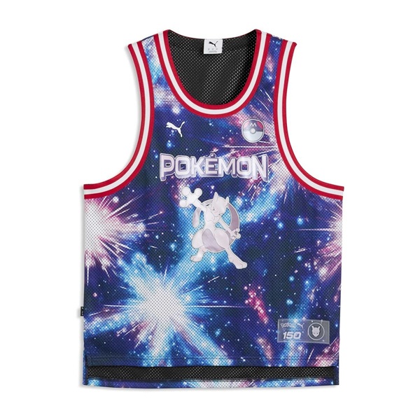 PUMA Hoops x Pokémon: Mewtwo - Jersey Tank - Adult - Size: Large (L)