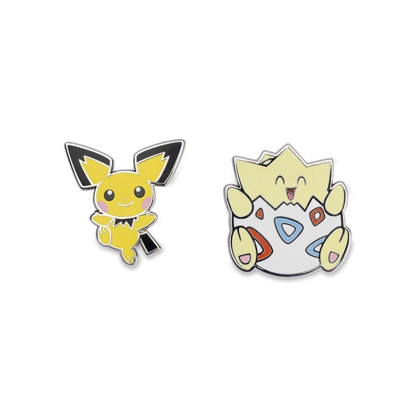 Pokémon - Pichu & Togepi - Pokémon Center Pin Badge 2-Pack