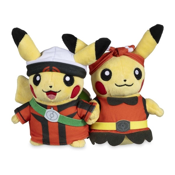 Pokémon: Hoenn Region Paired Pikachu - Pokémon Center Plush/Bamse 20cm
