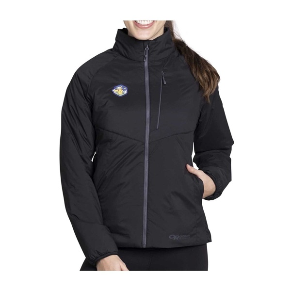 Pokémon: Outdoors with Pokémon Center - Black Insulated Jacket by Outdoor Research - Women - Size: X-Small (XS)