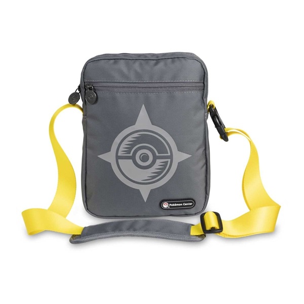 Pokémon - Everyday Bags: Gray & Yellow - Pokémon Center Small Shoulder Bag