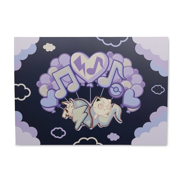 Pokémon - Charming Expressions - Pokémon Center Pin & Greeting Card