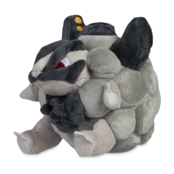 Pokémon - Alolan Golem (Sitting Cuties) - Pokémon Center Plush/Bamse 14cm
