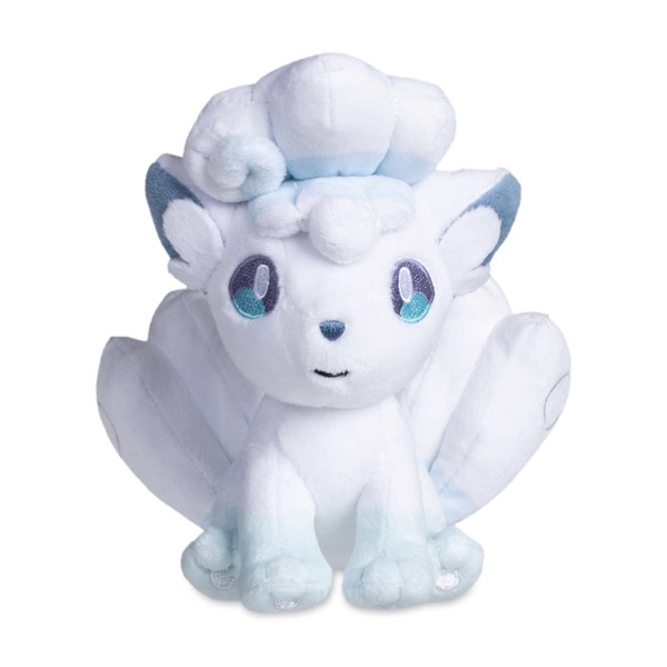 Pokémon - Alolan Vulpix (Sitting Cuties) - Pokémon Center Plush/Bamse 16cm