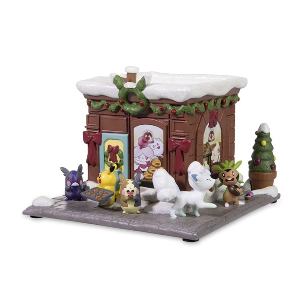 Pokémon - Bounsweet & Steenee Bakery - Pokémon Center Holiday Village Figure 21cm