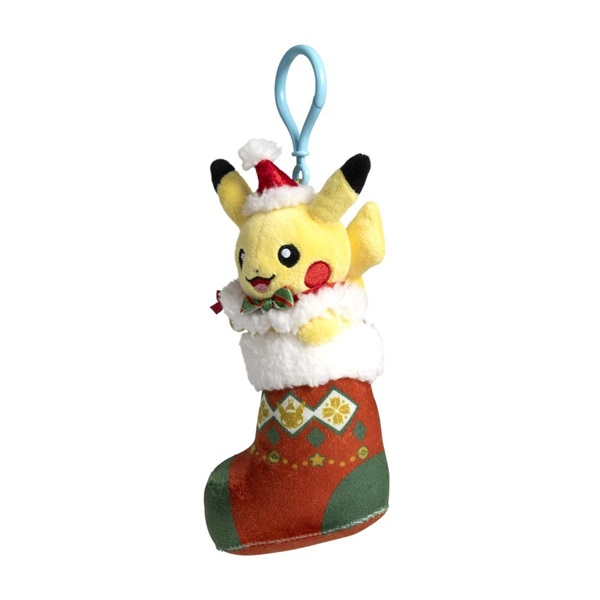 Pokemon - Pikachu - Christmas Plush Keychain 18cm