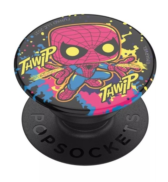 Funko Pop: Marvel - Spiderman - Swappable Grip for Phones & Tablets