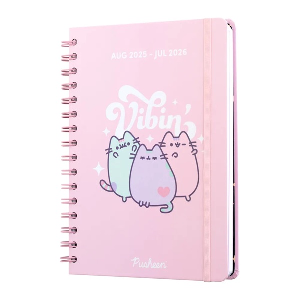 Pusheen - A5 Academic Diary Week to View 2025/2026