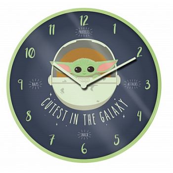 Pyramid - Clock - Star Wars: The Mandalorian (Cutest In The Galaxy)