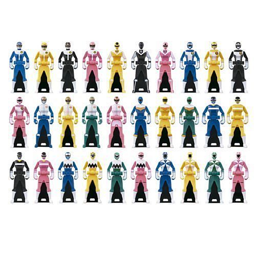 Power Rangers - Ranger Key Set - Legend Edition Premium Bandai Limited