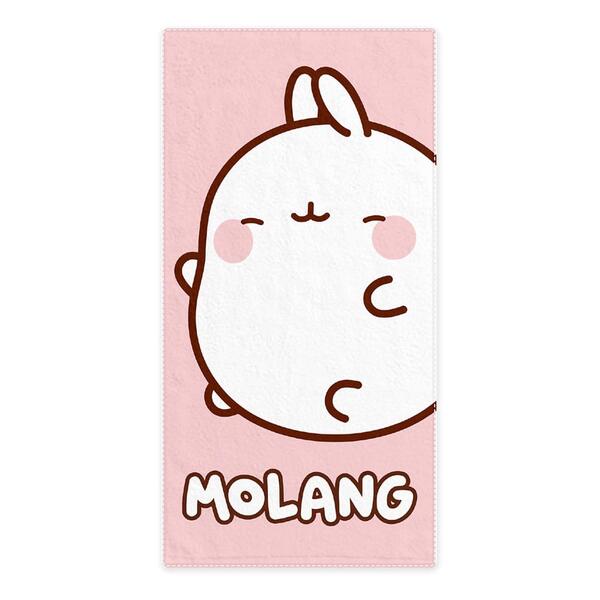 Molang - Pink Towel 35x75cm