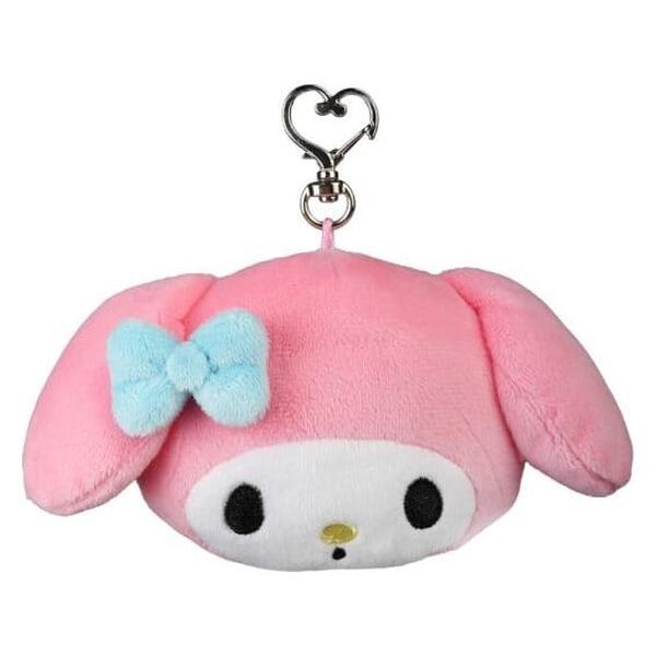 Sanrio: Hello Kitty - My Melody - Plush Keychain / Nøglering 6cm