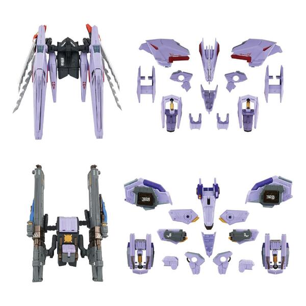 Zoids: AM-Z01CP Berserk Fury Sturm & Jagd Unit - Plastic Model Kit Accesory Set