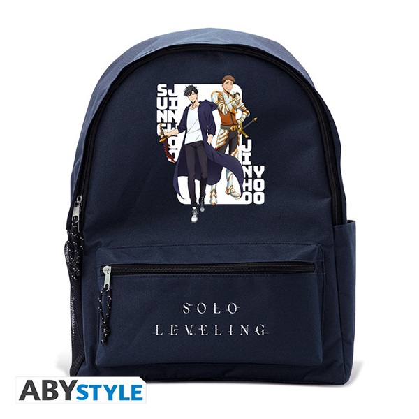 Solo Leveling - Jinwoo & Jinho - Blue Backpack