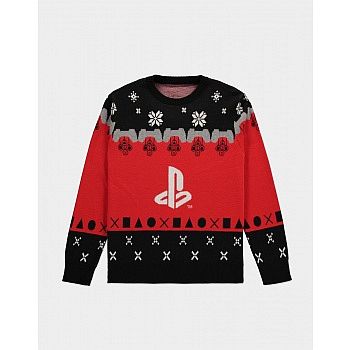 Sony - PlayStation - Knitted Christmas Jumper - Size: Medium (M)