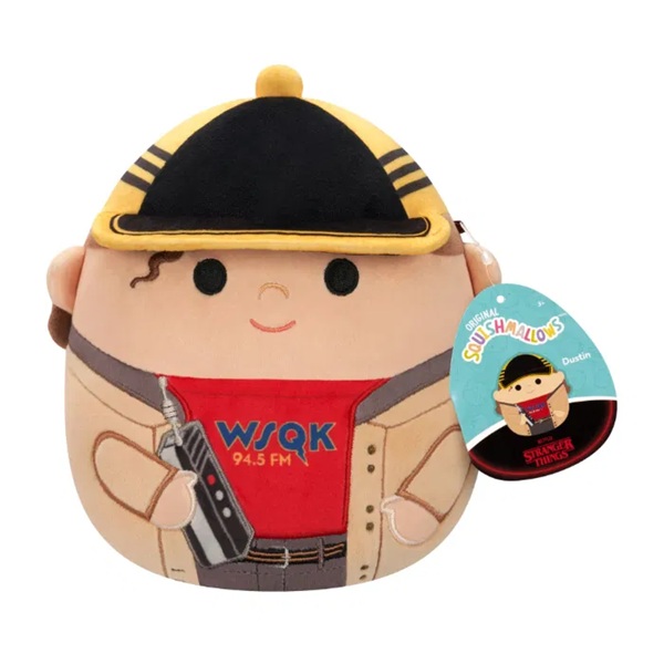 Squishmallows - Stranger Things: Dustin - Plush/Bamse 20cm