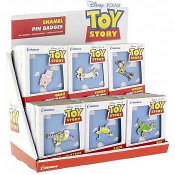 Toy Story - Enamel Pin - CDU of 18 Badges Toy Story - Enamel Pin - CDU of 18 Badges