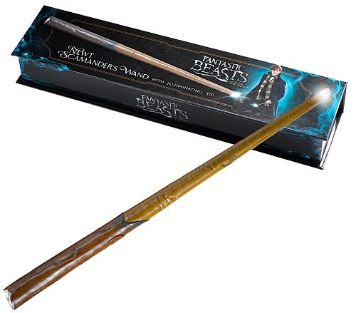 Harry Potter: Noble Collection Wand (Tryllestav) - Newt Scamander (Illuminating Wand)