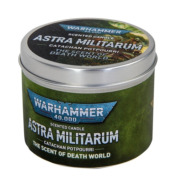 Warhammer 40,000 (40k): Scented Candle (Duftlys) - Astra Militarum: Catachan Potpourri (The Scent of Death World)