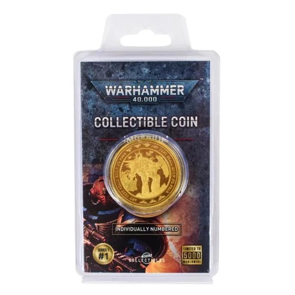 Warhammer 40,000 (40k): Collectible Coin - Imperium
