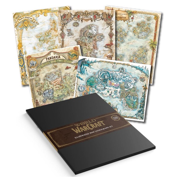 Fanattik: World of Warcraft - Lithograph Set - Limited Edition
