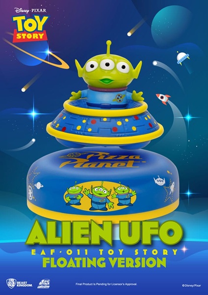 Toy Story - Alien UFO - Egg Attack Floating Model 6cm