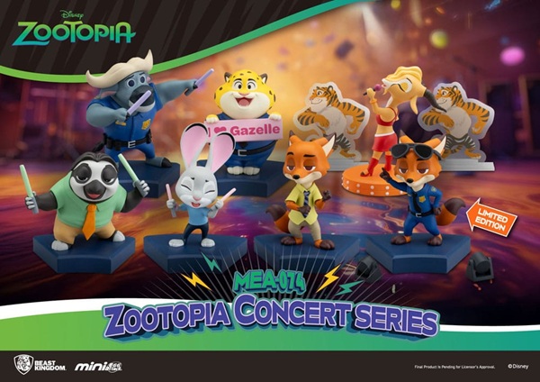 Disney: Zootopia - Concert Series - Mini Egg Attack Blind Box Figure 8cm (1 Random Figure)