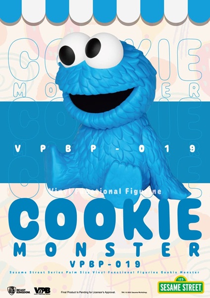 Sesame Street - Cookie Monster - Piggy Vinyl Bank 12cm