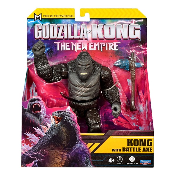 Godzilla x Kong: The New Empire - Kong with Battle Axe - Action Figure 15cm