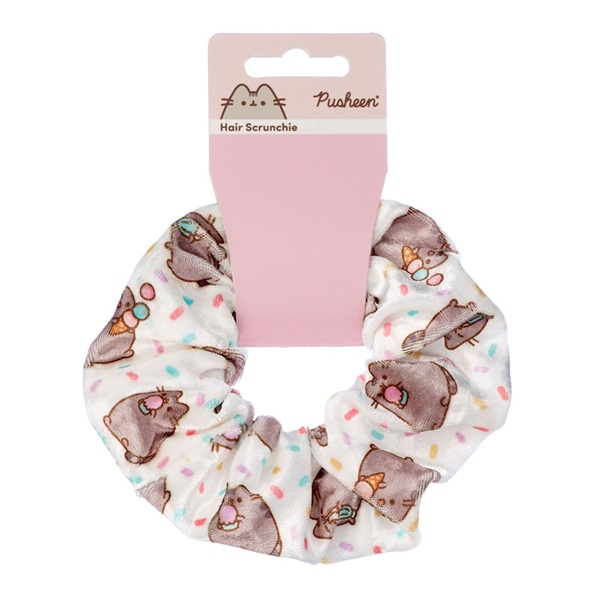 Pusheen - White Ice Cream - Hair Scrunchie