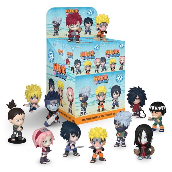 Funko: Naruto Shippuden - Display (12 Figures) -  Mystery Vinyl Mini Figures 5cm