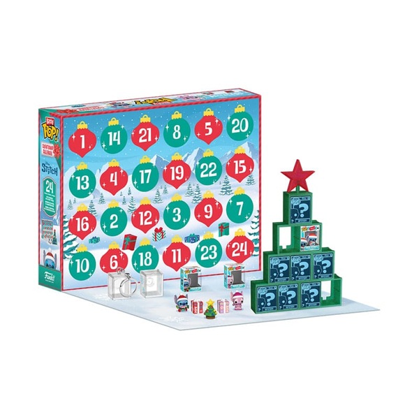 Funko Pocket Pop: Disney - Stitch Holiday - 13 Day Countdown Advent Calendar