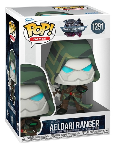 Funko Pop: Warhammer 40,000 (40k) - Aeldari Ranger #1291 - Games Vinyl Figure 9cm