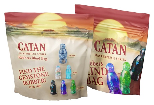 Catan: Masterpiece Series - Mini Figures Resin Robber Blind Bag (1 Blind Bag)