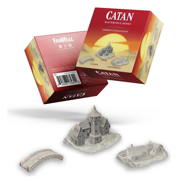 Catan: Masterpiece Series - Ancient Germany Civilization - Mini Figures Set