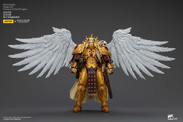 Joytoy - Warhammer 40,000 (40k): The Horus Heresy - Blood Angels Sanguinius Primarch of the IXth Legion - Action Figure 19cm